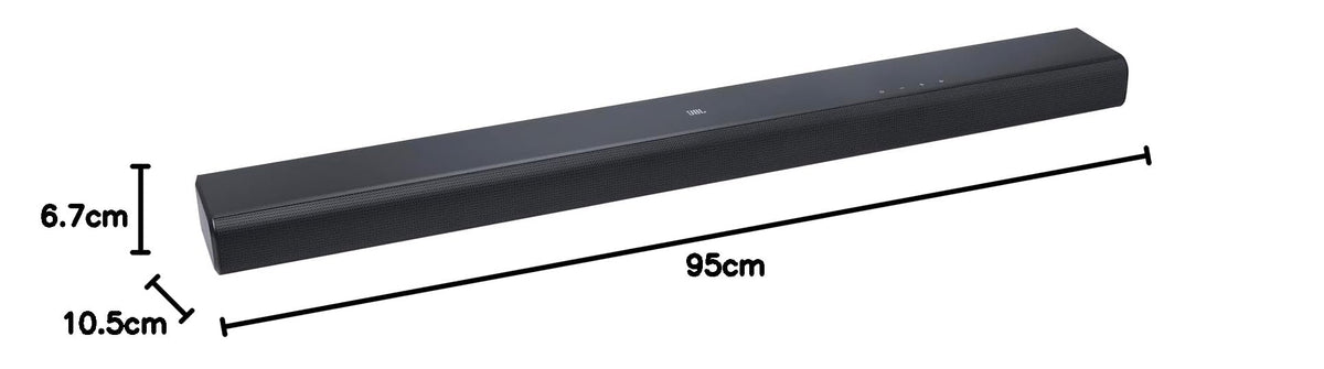 JBL Cinema SB 510, 3.1-Channel Soundbar, Black - JBLSB510BLKEP