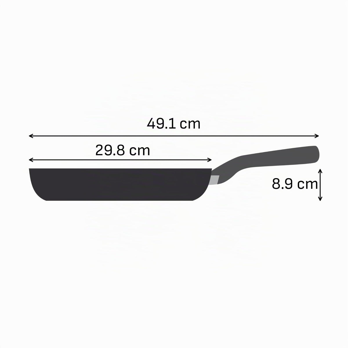 Tefal Master Mesh tigaie ceramică, 28 cm, tehnologie HybridMesh, suprafață rezistentă la zgârieturi, prăjire optimă, eliberare ușoară, formă adâncă, pentru toate tipurile de plite, oțel inoxidabil, E5331604