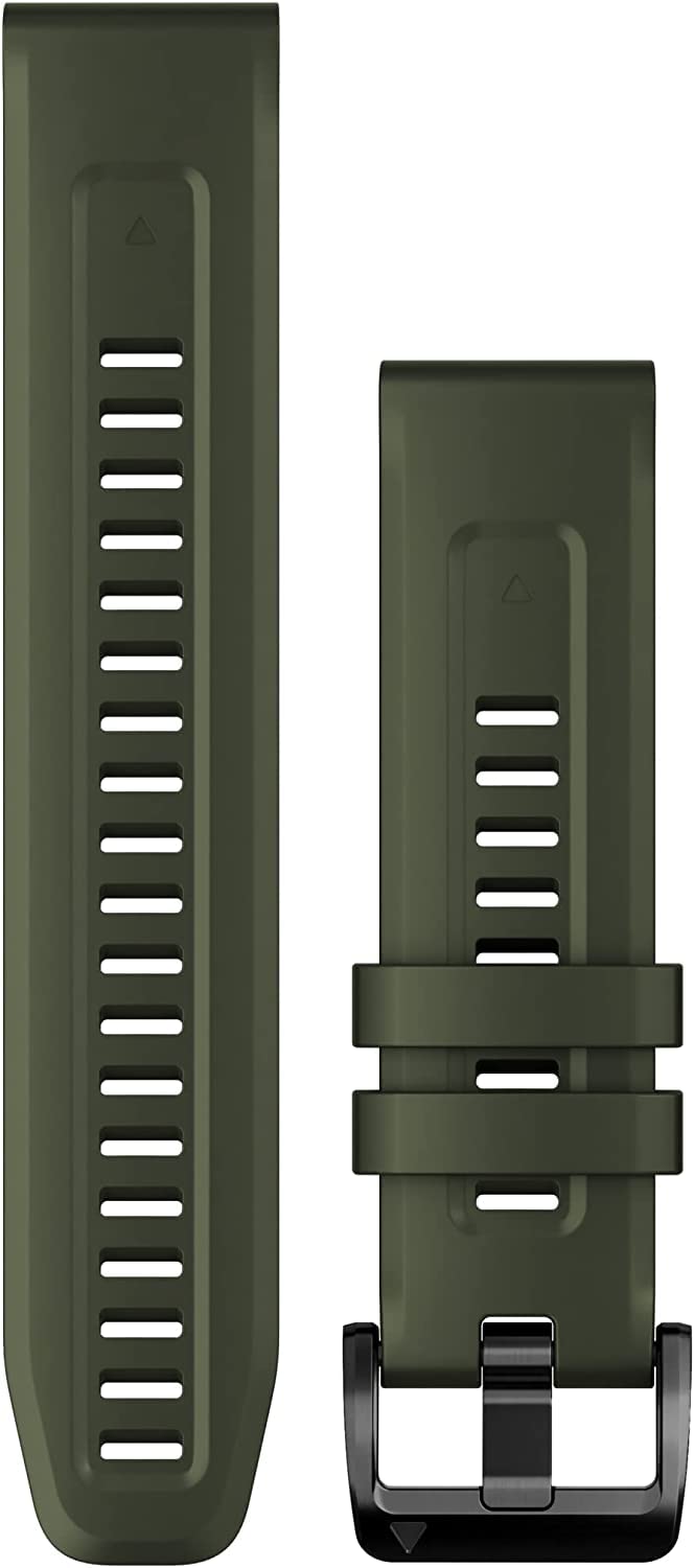 Garmin Quickfit-Brățară 22 mm, Silicon, Verde mușchi - 010-13111-03