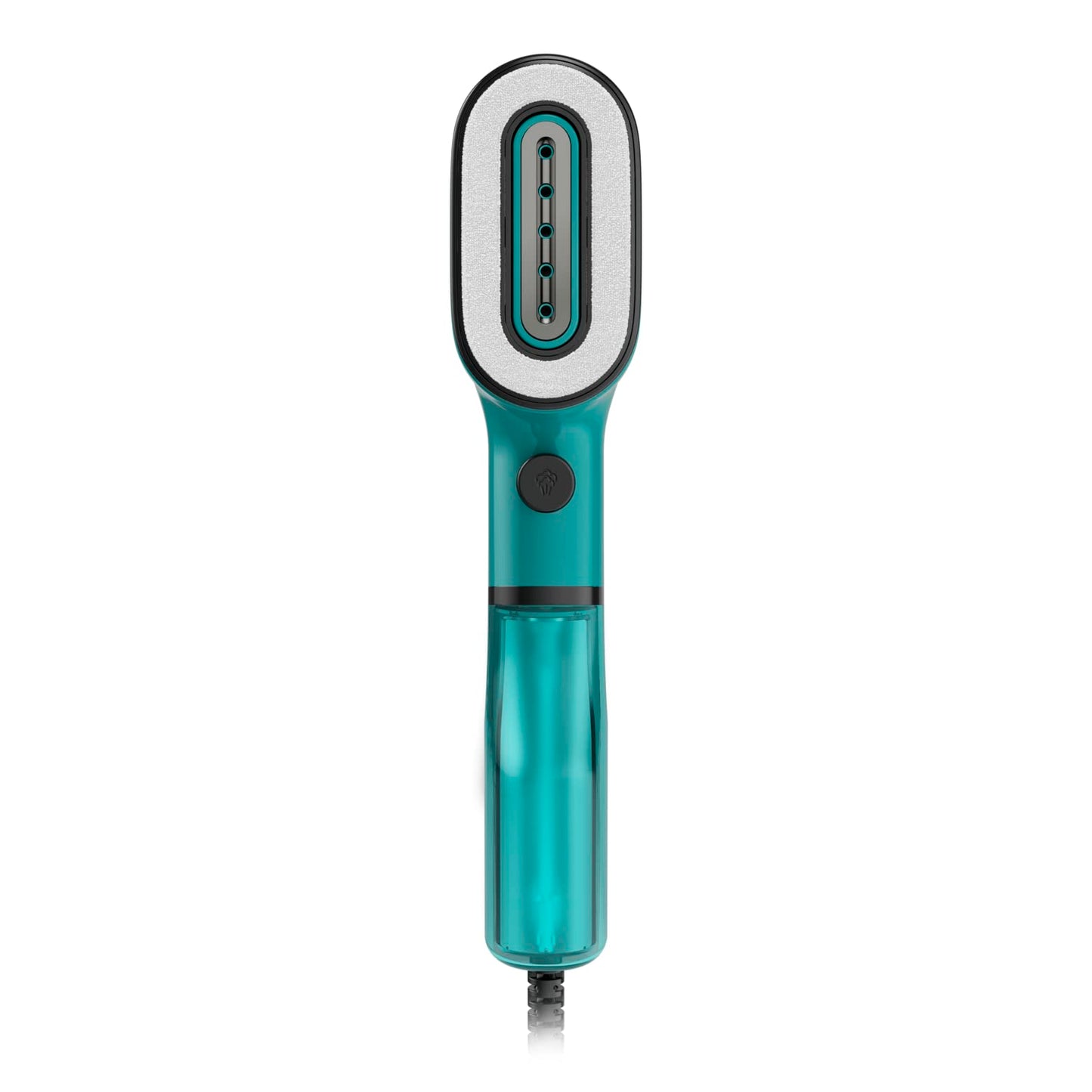 Tefal DT2024 Pure Pop Steam Brush | 1300W | 70ml water tank | removes up to 99.99% of viruses/bacteria/germs | quick heating | 20g/min continuous steam release | Petrol green/black