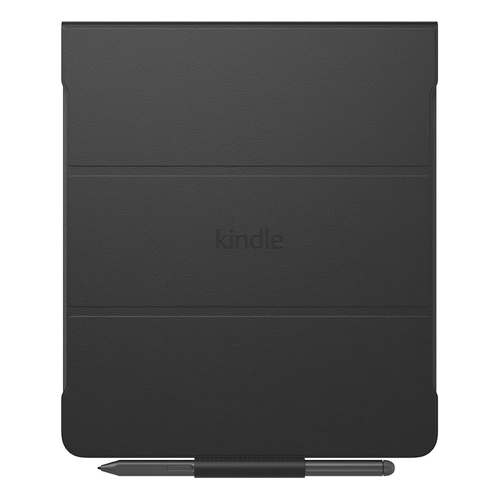 Amazon Kindle Scribe Flip Case with Magnetic Attachment | Slim protective case | Cover made from plant-based material - 53-100134