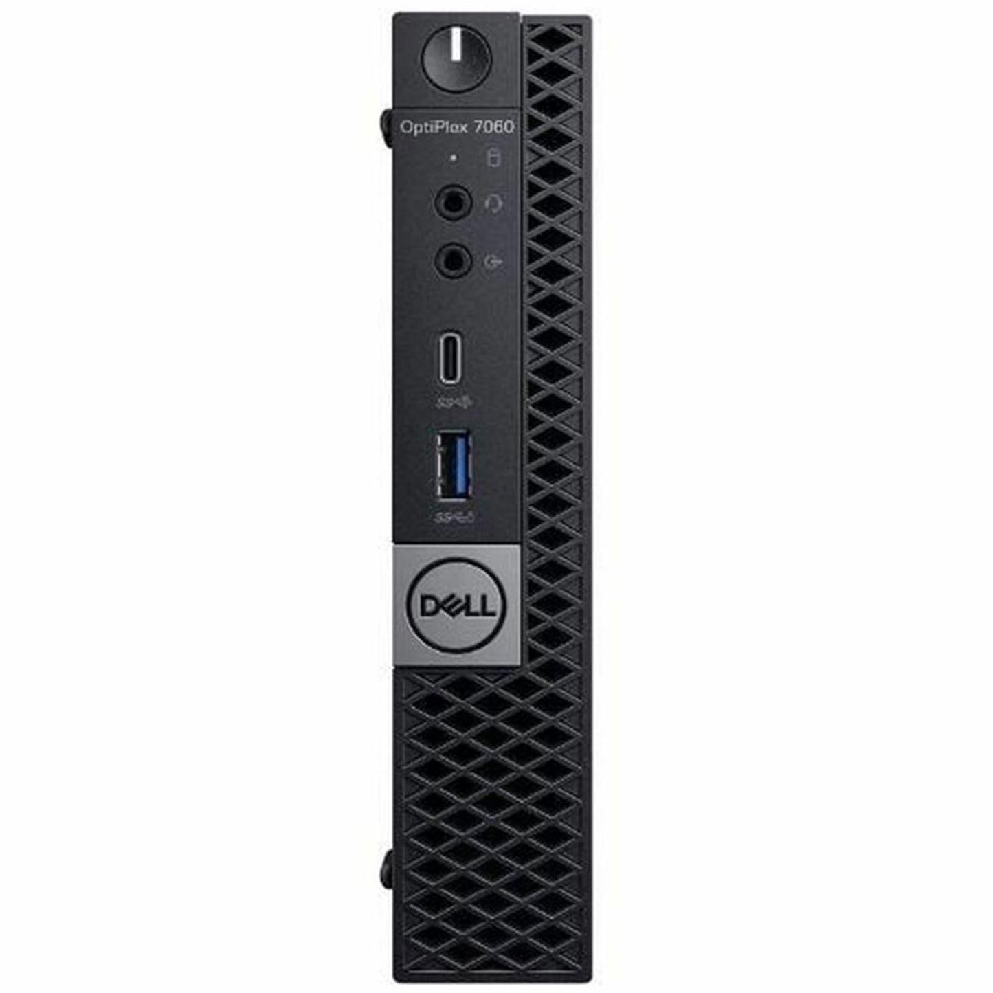 Mini PC Desktop PC Dell Optiplex 7060, processor Core i5-8400T, RAM 16 GB, SSD hard drive 256 GB NVMe, Win 11 Pro (refurbished) - DELL7060-MINI-I5-8400T-16-256