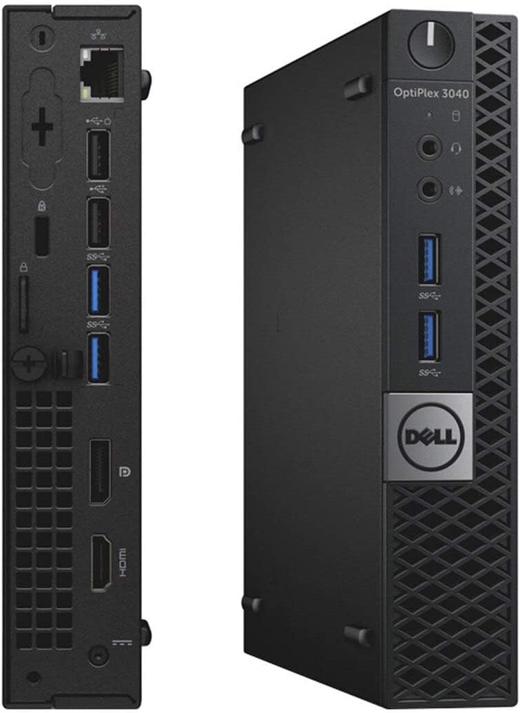 Dell OptiPlex 3050 Micro | Intel Core i3-6100T 3.20GHz | 8GB DDR4 | SSD 128GB | Windows 11 Pro | Mini Desktop PC (Refurbished)