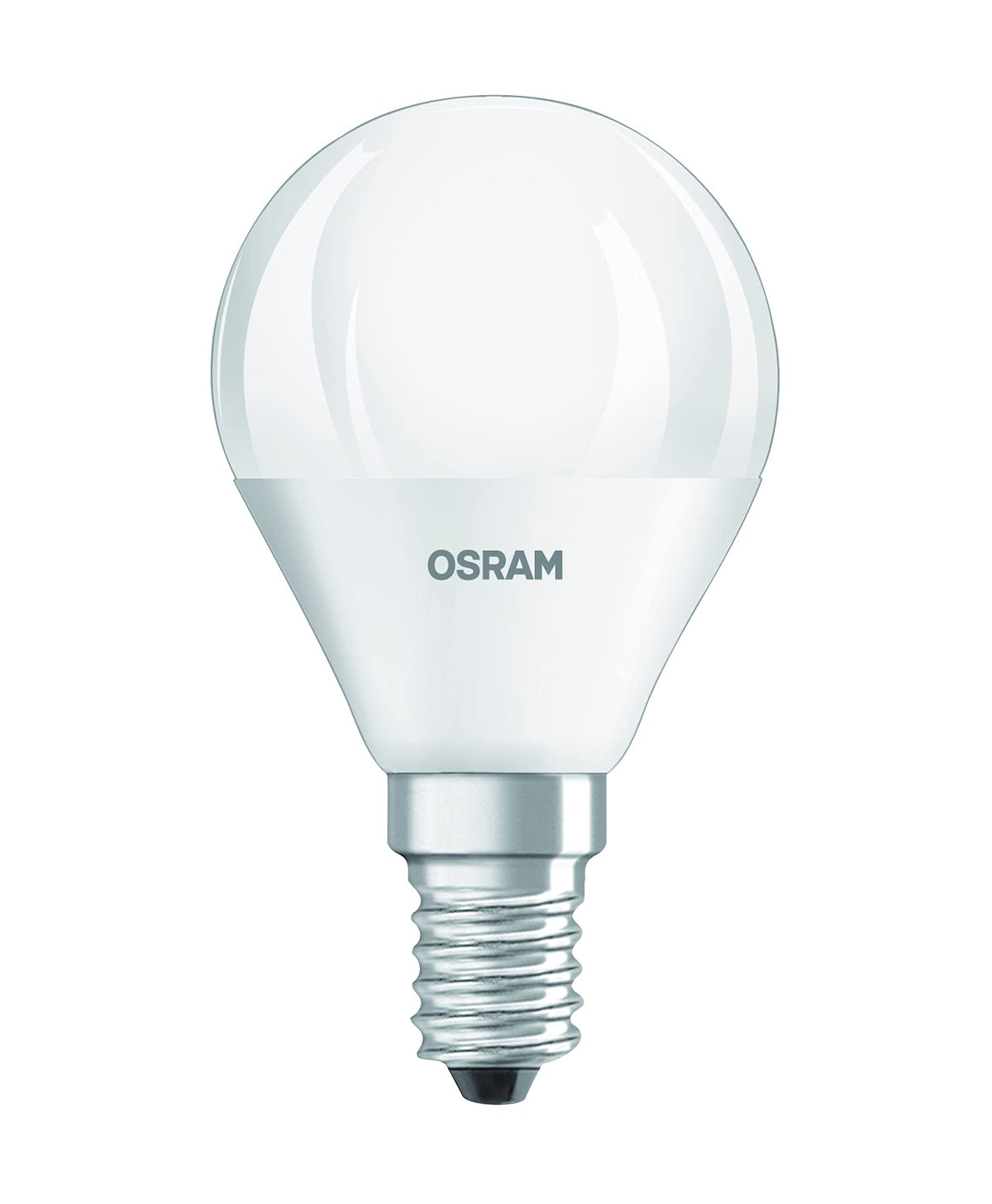 Osram LED BASE Classic P40, mat, lămpi LED Filament din sticlă pentru soclu E14, formă de candelă, alb rece (4000K), 470 lumeni, înlocuire pentru becurile tradiționale de 40W, 30 bucăți (1 pachet)