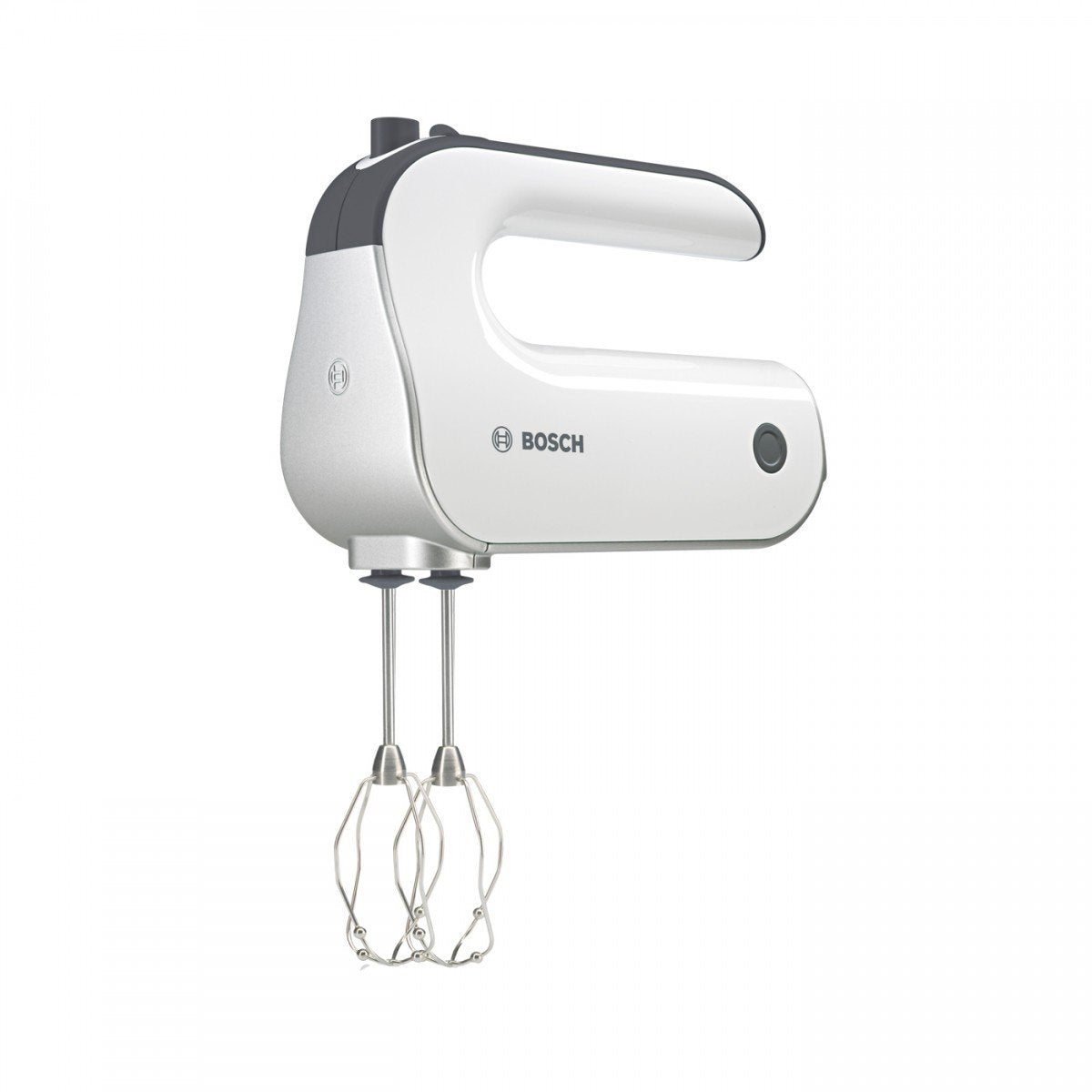 Bosch Hand Mixer Styline MFQ4835DE, 2x2 Whisks, 2 Stainless Steel Dough Hooks, Dishwasher Safe, 575 W, White