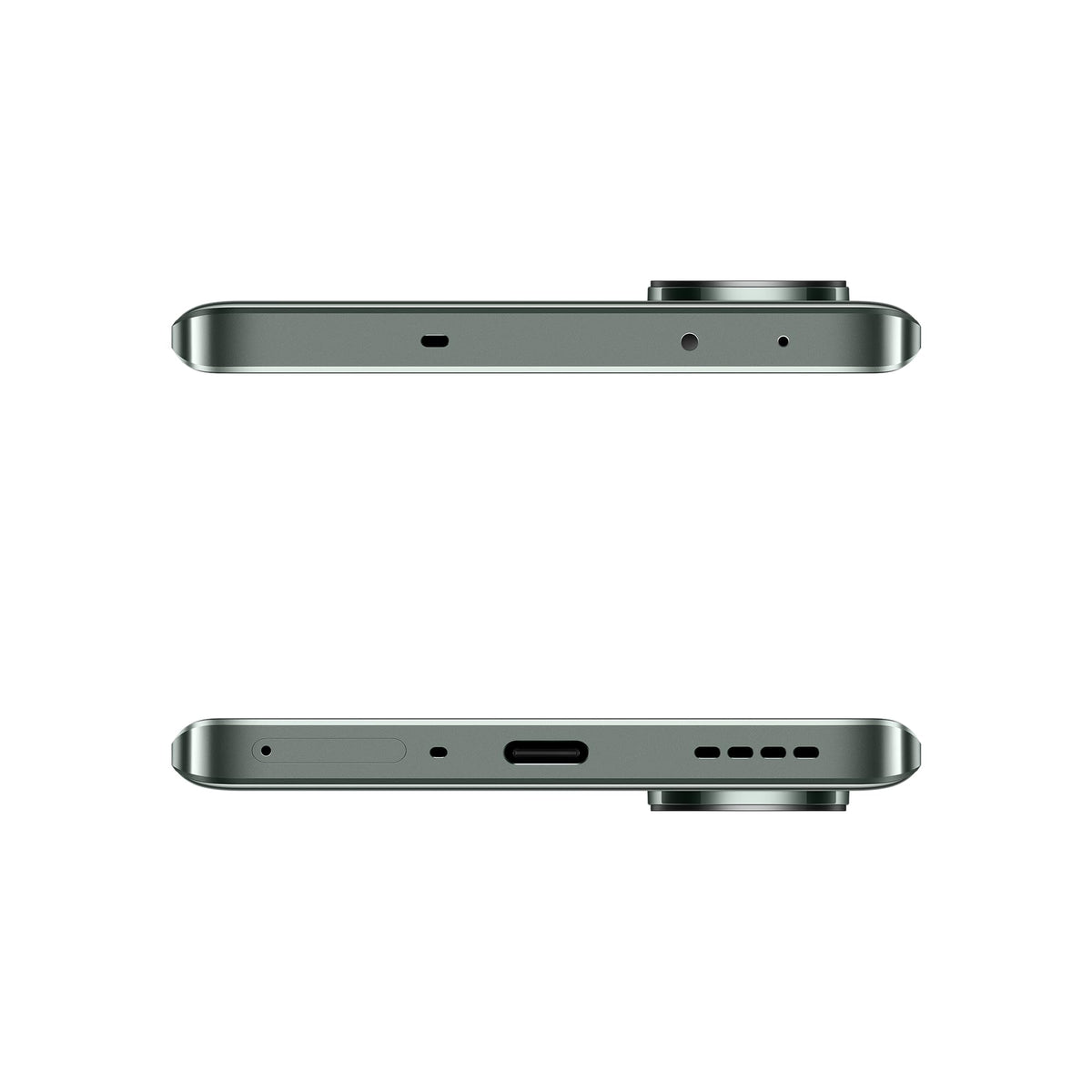 Smartphone realme GT 6T 5G 8+256 GB, chipset de vârf Snapdragon 7+ Gen 3, display Hyper de 120Hz și 6000nit, încărcare 120W SUPERVOOC, baterie masivă de 5500mAh, cameră Sony de 50MP cu OIS, Razor Green (fără adaptor) - RMX3853