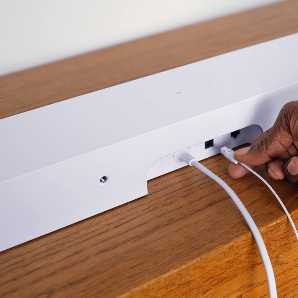 Sonos Ray Soundbar – O soundbar compactă unică All-in-One cu sunet de blockbuster pentru filme, jocuri și streaming muzical prin WiFi – Compatibilă cu aplicația și Apple AirPlay – În negru - RAYG1EU1BLK