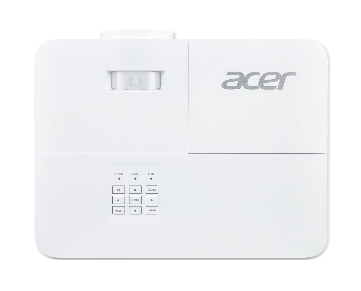 Acer X1827 DLP Beamer - 4K UHD (3,840 x 2,160 pixels), 4,000 ANSI Lumens, 10,000:1 contrast, 3D, Keystone, 1x 10 Watt speaker, HDMI (HDCP), white, Home Cinema/Business - MR.JWK11.00P