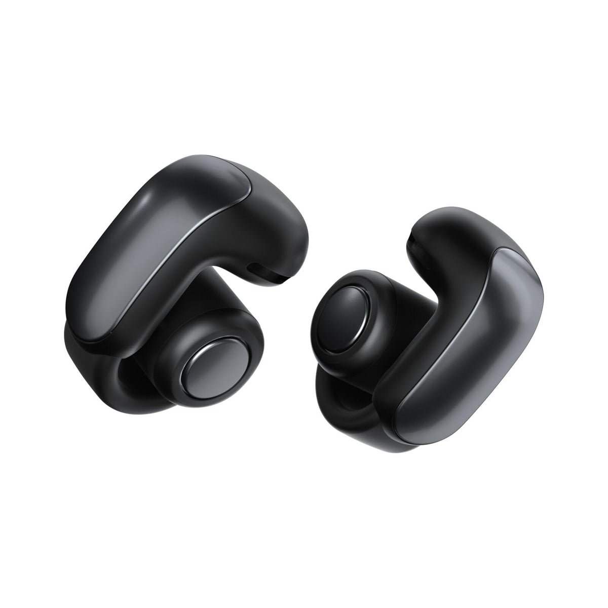 Bose Ultra Open Earbuds with Bluetooth and OpenAudio technology, Clip On headphones, wireless Open Ear earbuds, immersive audio, up to 48 hours battery life, Black - 881046-0010
