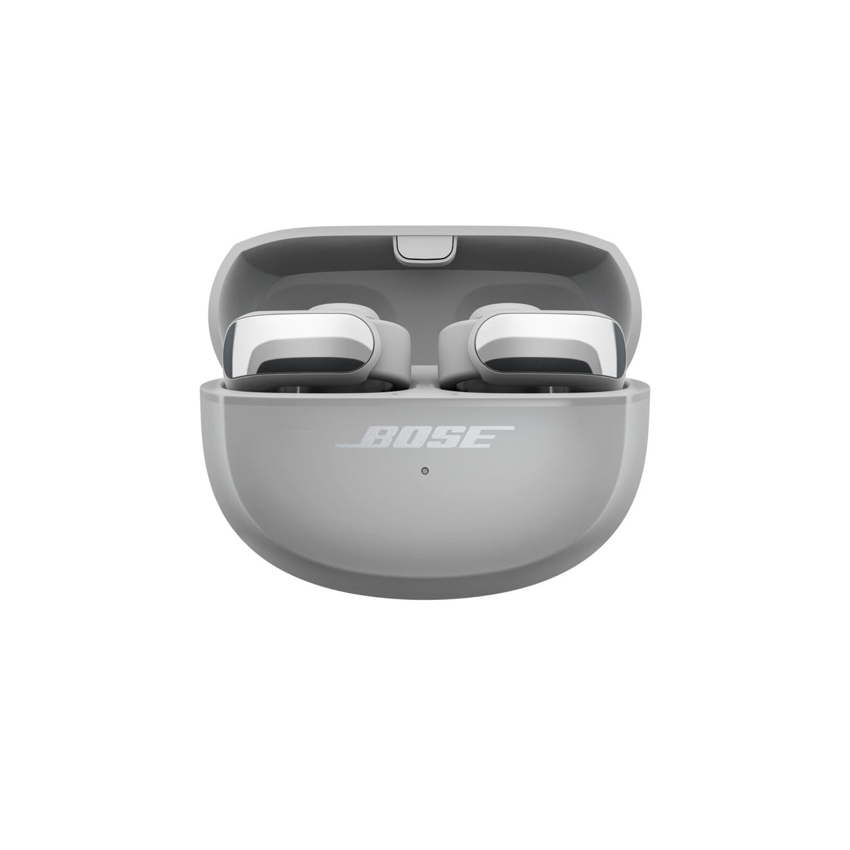 Bose Ultra Open Earbuds with Bluetooth and OpenAudio technology, clip-on headphones, wireless open ear earbuds, immersive audio, up to 48 hours of battery life, moonlight gray - Limited Edition - 881046-0300
