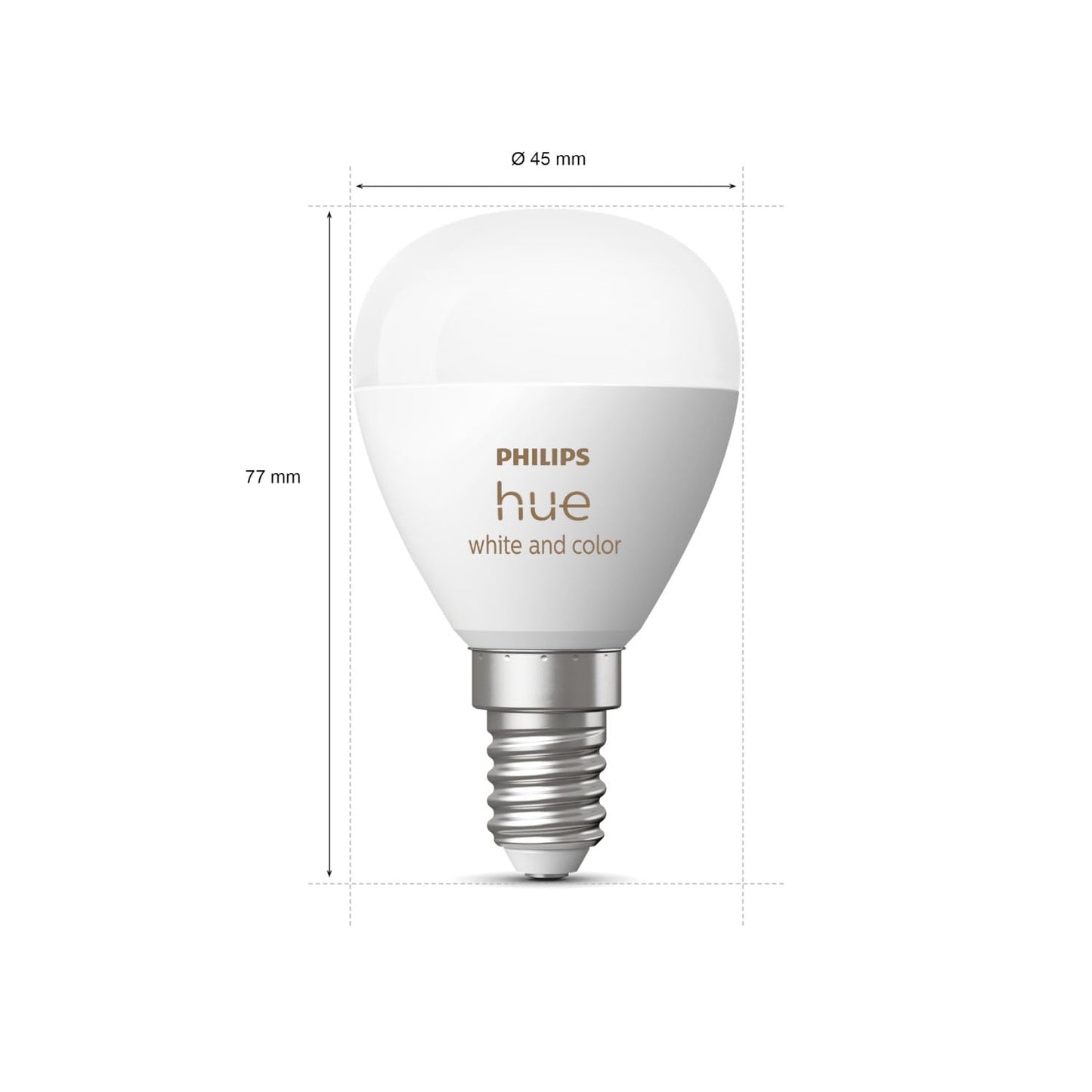 Philips Hue White and Color Ambiance Luster E14 2-pack (929003573602)