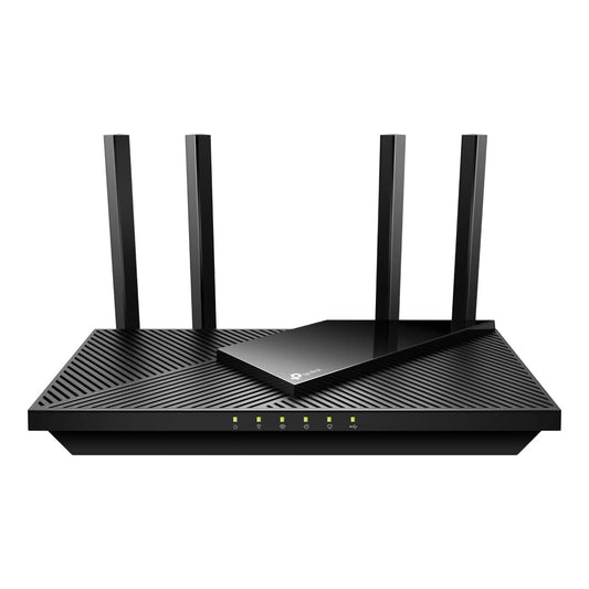 TP-Link Archer AX55 Wi-Fi 6 WLAN router, 2402 Mbit/s 5 GHz, 574 Mbit/s 2.4 GHz, 4 × Gigabit LAN ports, 1 × USB 3.0 port, does not support DSL function