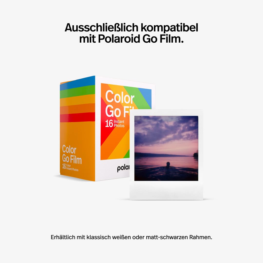 Polaroid - Go Gen 2 Purple + Color Film Bundle (16 Photos) (6566)