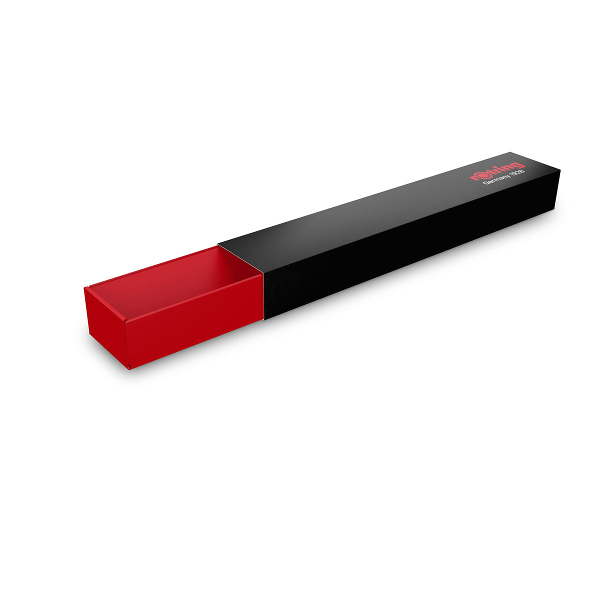 rOtring 600 3-in-1 writing instrument with ballpoint pen and mechanical pencil | Ballpoint pen with 2 fine tips (black and red ink) | 1 mechanical pencil with tip (0.5 mm lead) | Silver - 2164109