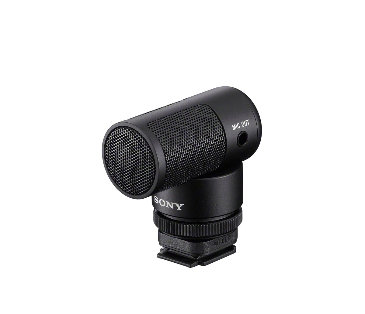 Sony ECM-G1, Shotgun Microphone, Clear Sound, Wind Protection, Compact & Lightweight, Ideal for Cameras, Vlogs, Content Creation, Streaming - ECMG1Z.SYU