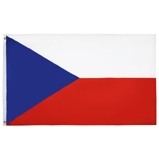 AZ FLAG - Czech Republic Flag - 250x150 cm - Large Czech Flag 100% Polyester with Brass Eyelets - 300g - K_170