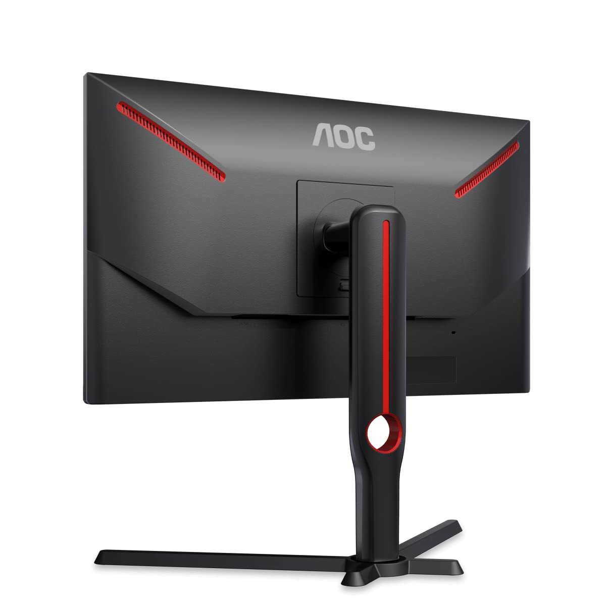 AOC 25G3ZM/BK Monitor de gaming FHD de 25 inch, 240Hz, panou Fast VA, 1ms GtG, FreeSync Premium, ajustare pe înălțime, (1920x1080 HDMI 2x 2.0 DP 1x 1.2) Negru/Roșu
