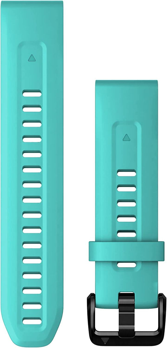 Garmin Quickfit-Brățară 20 mm, Silicon, Turcoaz - 010-13102-05