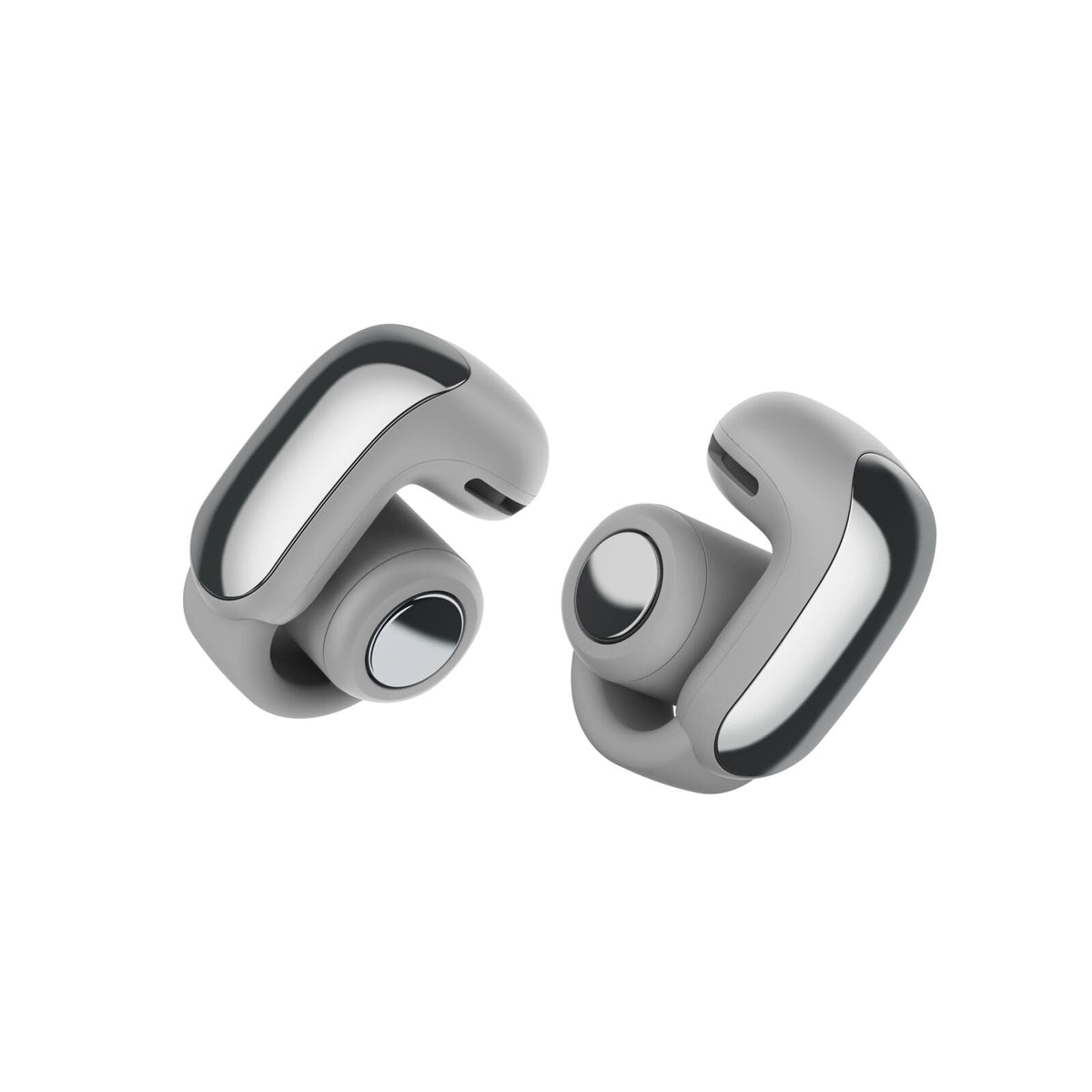 Bose Ultra Open Earbuds with Bluetooth and OpenAudio technology, clip-on headphones, wireless open ear earbuds, immersive audio, up to 48 hours of battery life, moonlight gray - Limited Edition - 881046-0300