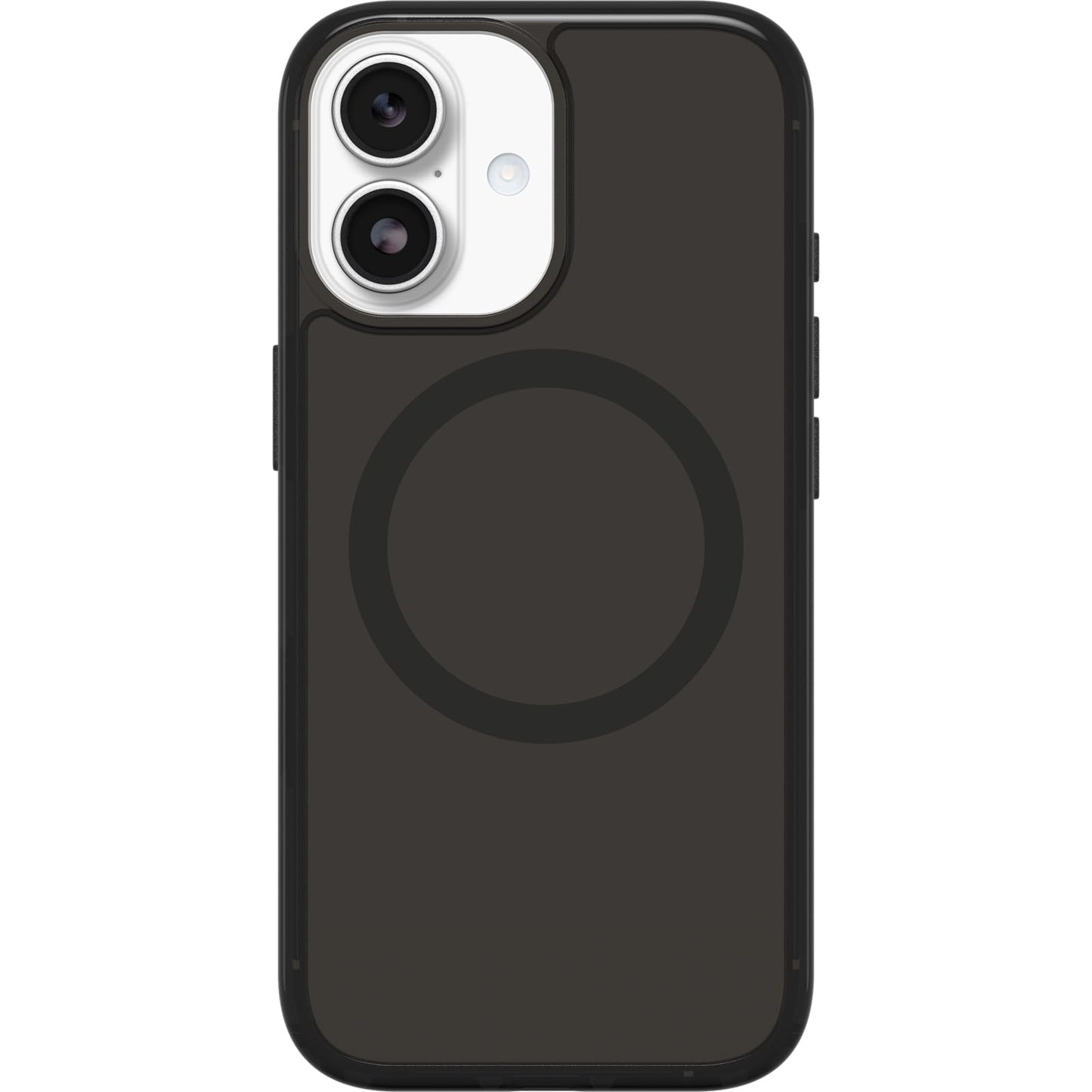 OtterBox Symmetry Series Clear MagSafe Transparent Case for iPhone 17 Shockproof Drop Proof Protective Case 3X Military Grade Tested Black Mist - 77-98801