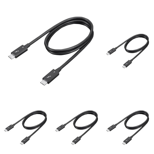 Lenovo Thunderbolt 4 Cable, passive, 0.7m - black (pack of 5) - 8112692
