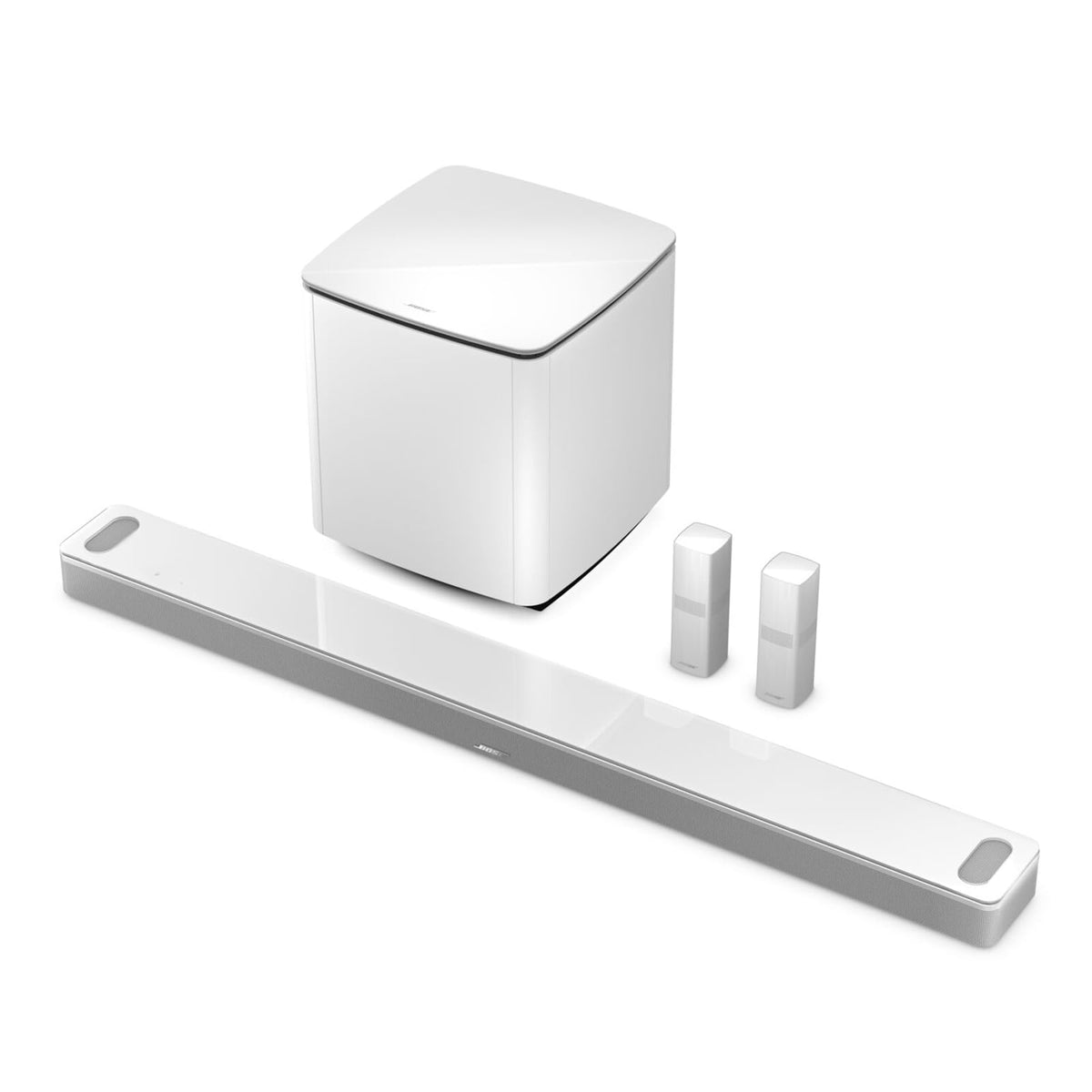 Bose Smart Ultra Soundbar with Dolby Atmos Plus Alexa, wireless Bluetooth AI, surround sound system for TV devices, white - 882963-2200