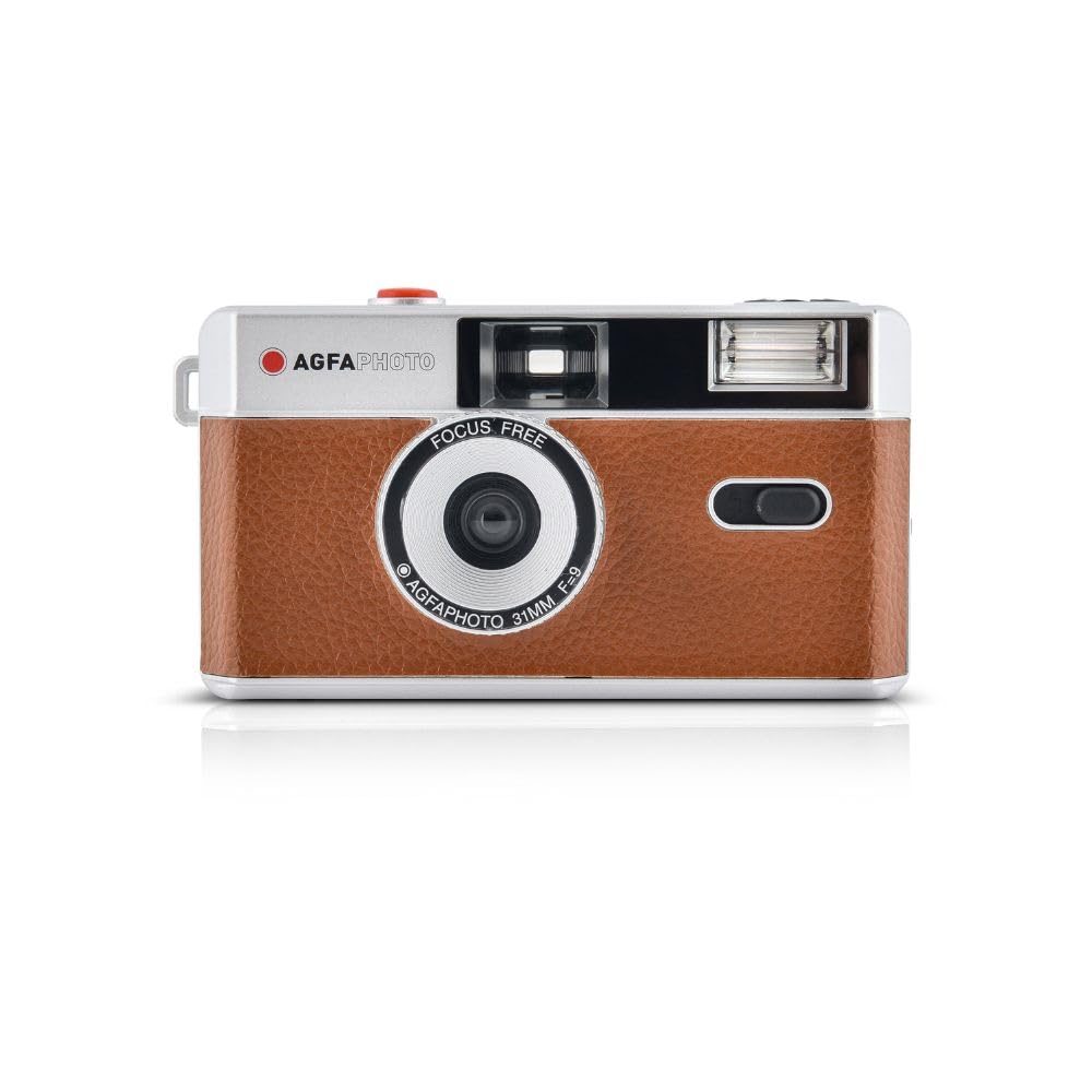 AGFAPHOTO Cameră argintică 35mm - Reutilizabilă - Maro - AG603002