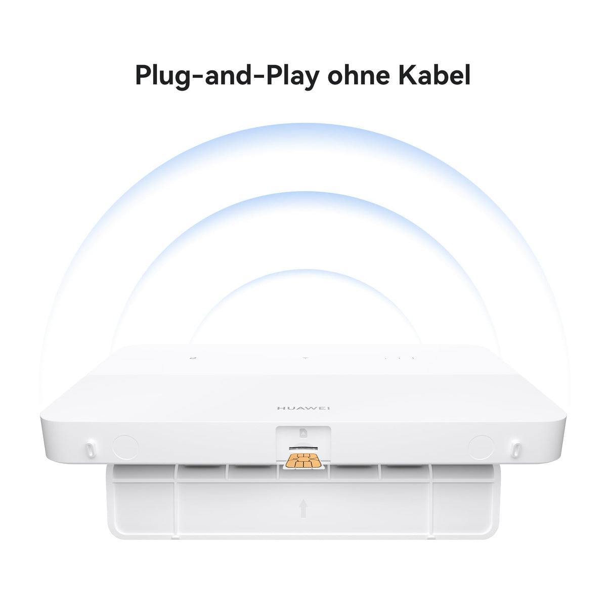 HUAWEI 4G CPE 5, LTE WLAN Router with 400 Mbit/s, Wi-Fi 6, White - B636-336