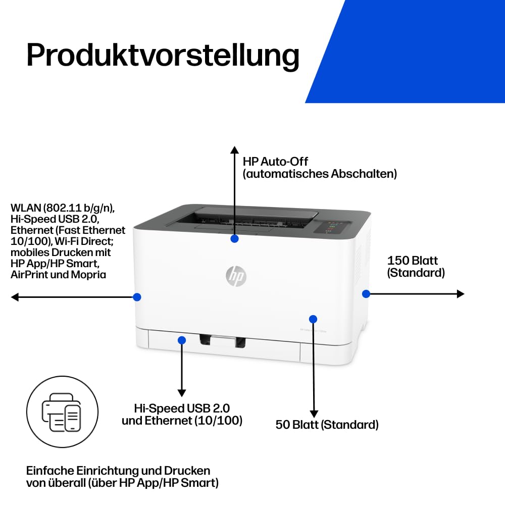 HP Color Laser 150nw 4ZB95A#B19