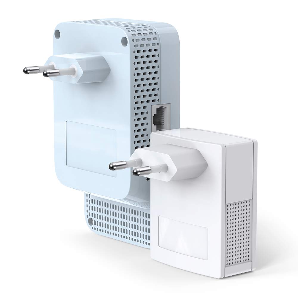 TP-Link TL-WPA1000 powerline kit WiFi, PLC, AV1000 Mbps, AC 1200 WLAN, dual band, 1 gigabit port, plug and play, HomePlug AV2, white