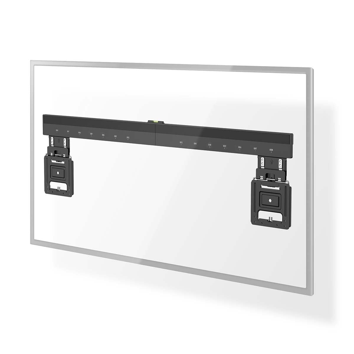 Suport TV de perete Feste - 43-100" - greutatea maximă suportată a ecranului: 75 kg - Distanța minimă de la perete: 9.50 mm - Oțel - Negru - TVWM5090BK
