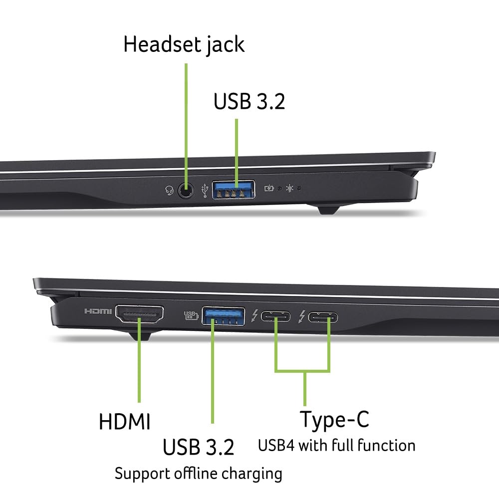 Acer Swift 14 AI | Laptop | Ultra 7 | 16GB | 1TB | cu adaptor de alimentare - NX.J2KEG.005