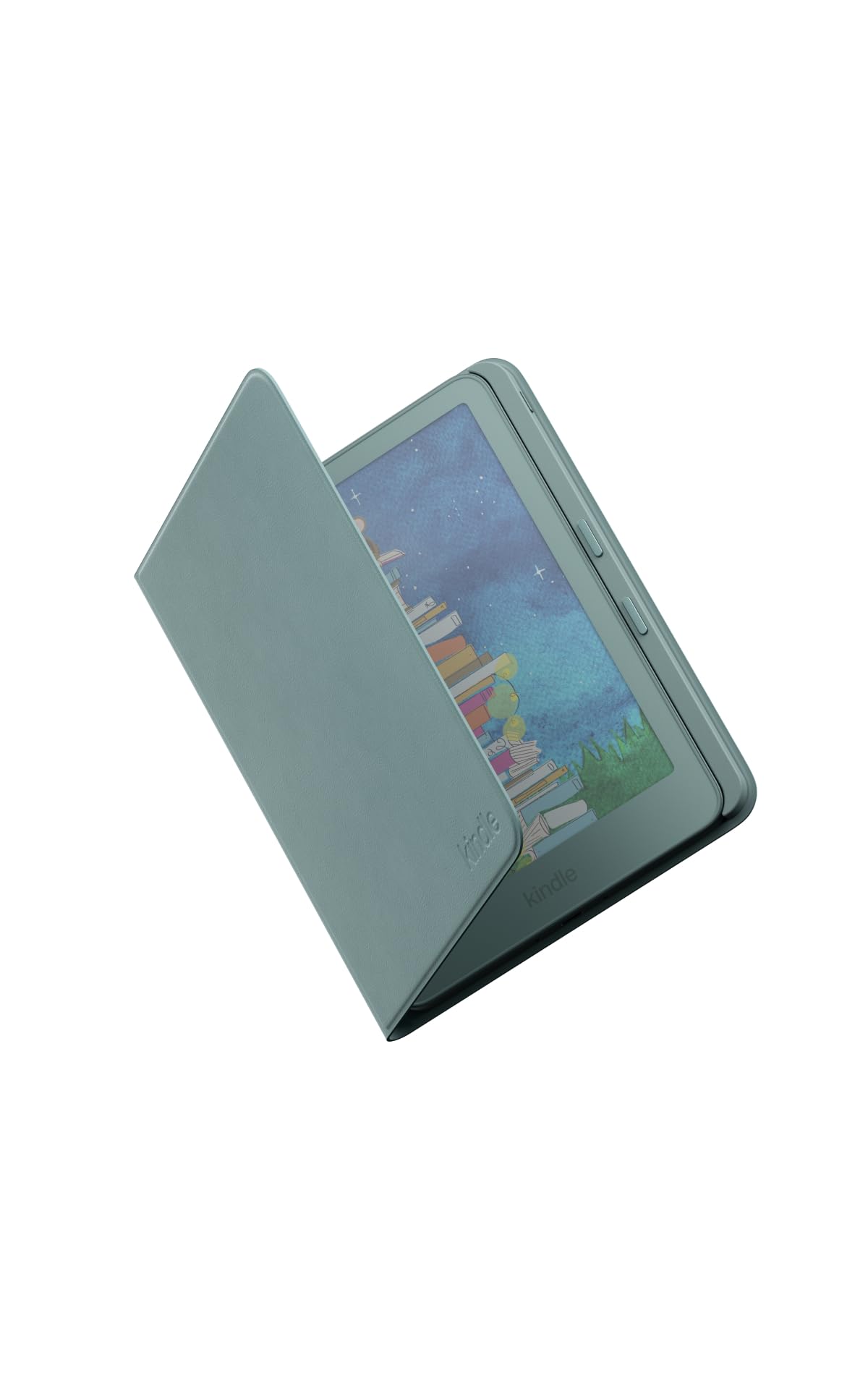 Introducing: The new Amazon Kindle case with page-turning function and buttons, magnetic attachment for Kindle Paperwhite and Colorsoft Signature Edition (2026), made from plant-based materials. - 53-106805