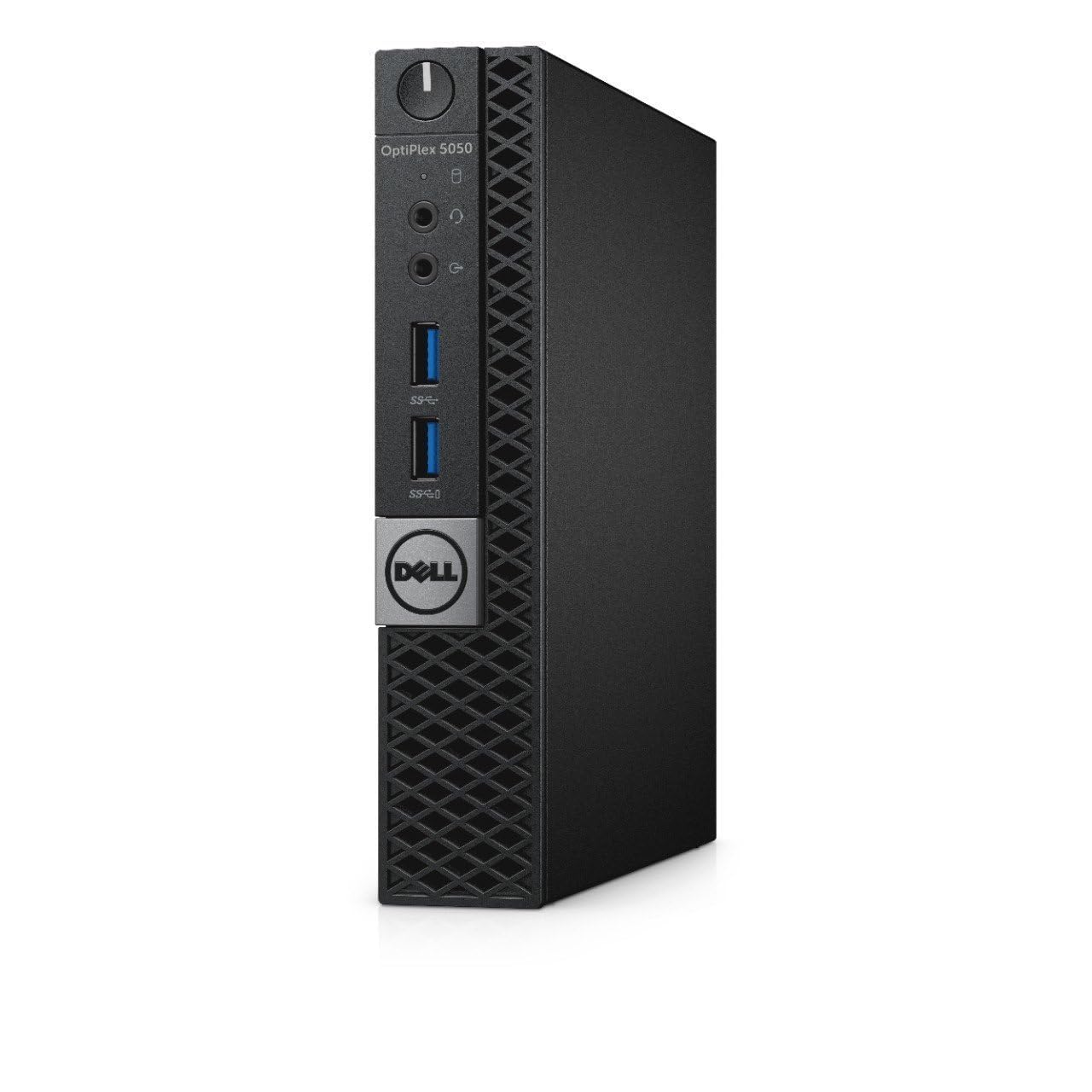 Dell Optiplex 5050 Mini PC with Intel Core i5-6500, 8 GB RAM, 256 GB SSD, US QWERTY keyboard, WLAN, Bluetooth and Windows 11 Pro (refurbished)