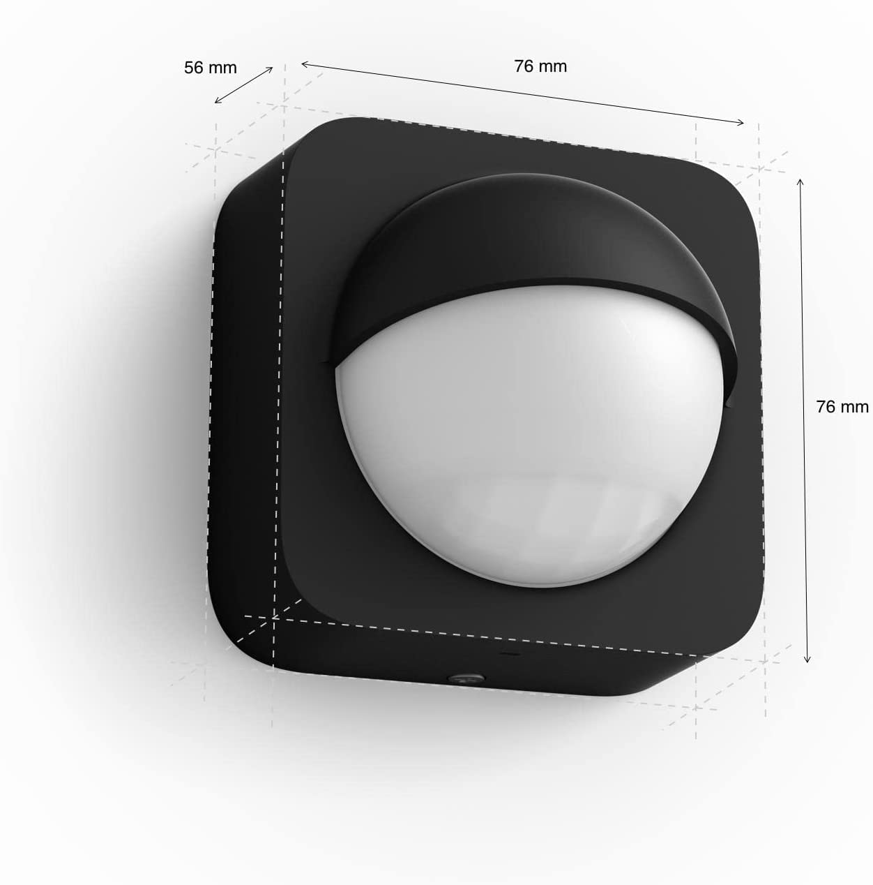Philips Hue Outdoor Sensor Black, ‎5.6 x 7.6 x 7.6 cm - 929003067401