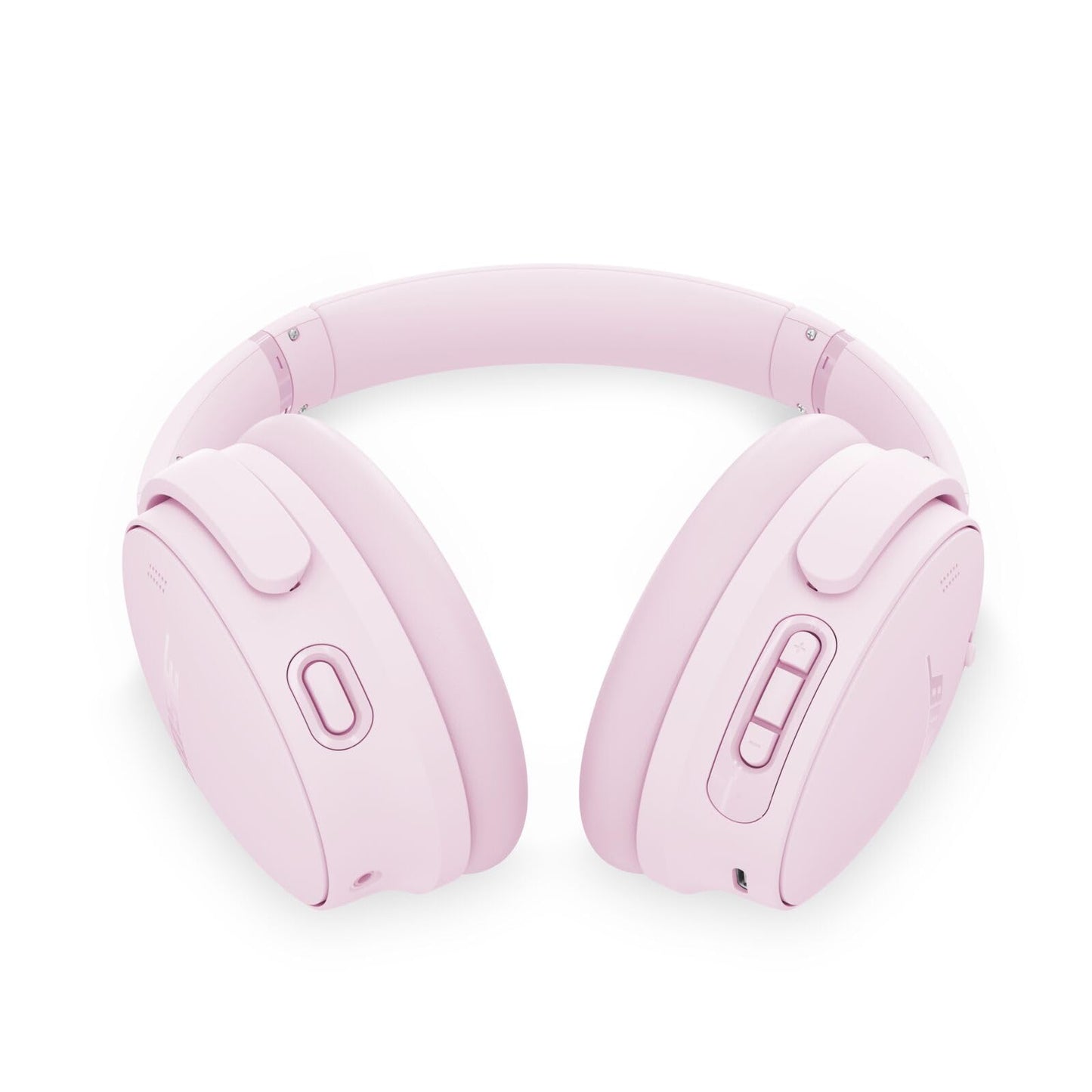 Bose QuietComfort wireless headphones with microphone and noise canceling, Bluetooth over-ear headphones, audiophile headphones, on-ear headphones with noise canceling, up to 24 hours of battery life, petal pink - 884367-1500