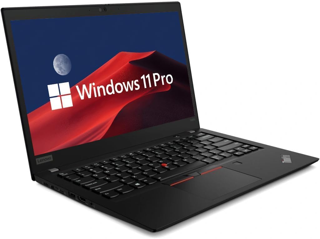 Laptop de afaceri Lenovo Thinkpad T490s, HD de 14 inchi (1366x768), Intel Core i5-8365U, 16 GB RAM, 256 GB SSD, tastatură QWERTY SUA, Windows 11 Pro (renovat)