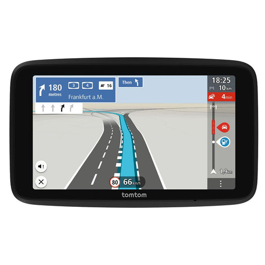 TomTom car navigation system GO Classic 2nd (6 inches, traffic jam avoidance thanks to TomTom Traffic, map updates for Europe included, updates via WiFi, dynamic lane assistant, integrated, reversible holder) - 1YF6.002.00