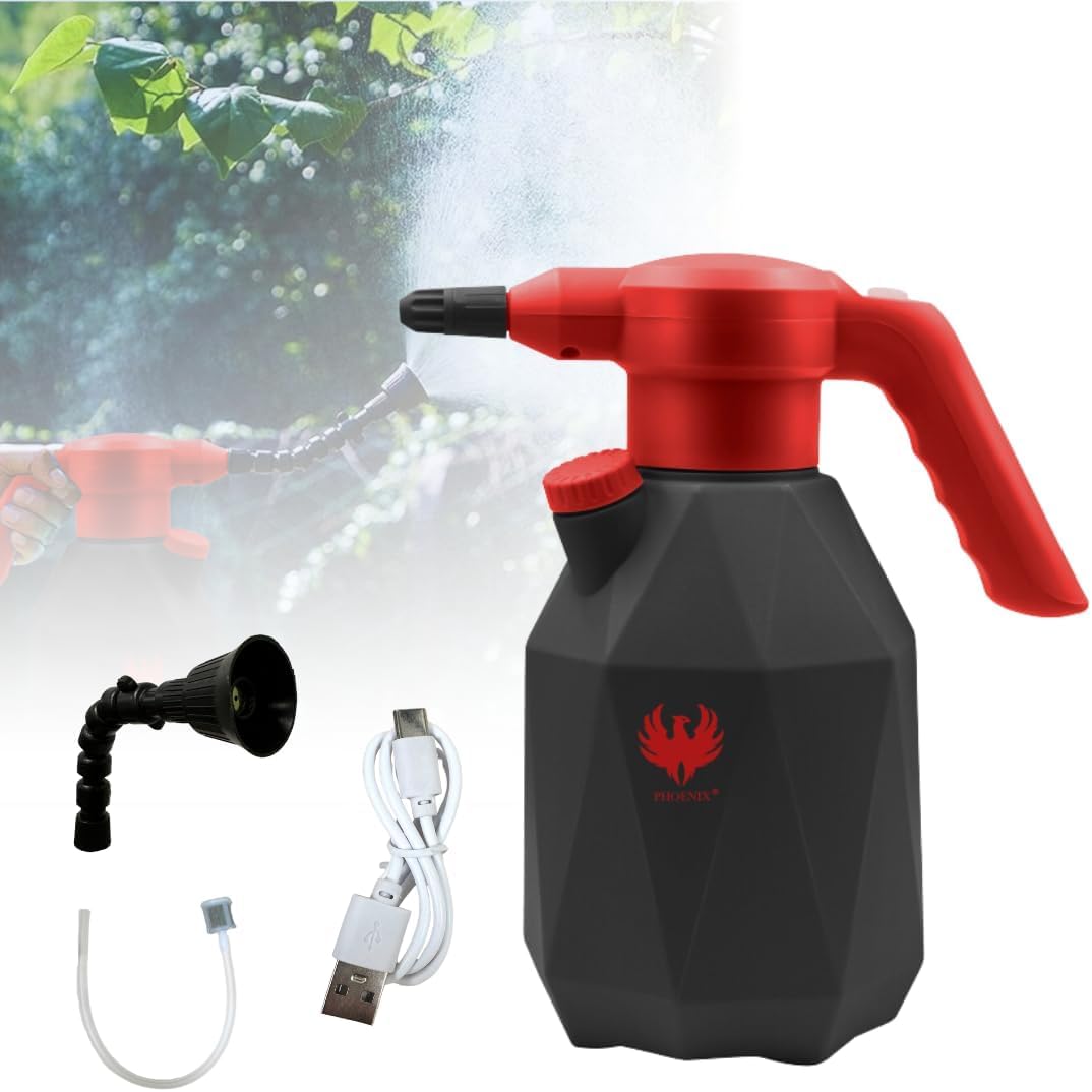 Phoenix - Electric garden sprayer Easy Sprayer 2L | Cordless pressure sprayer with rechargeable battery and 3H running time ABS/HDPE weed sprayer | Lightweight and durable
