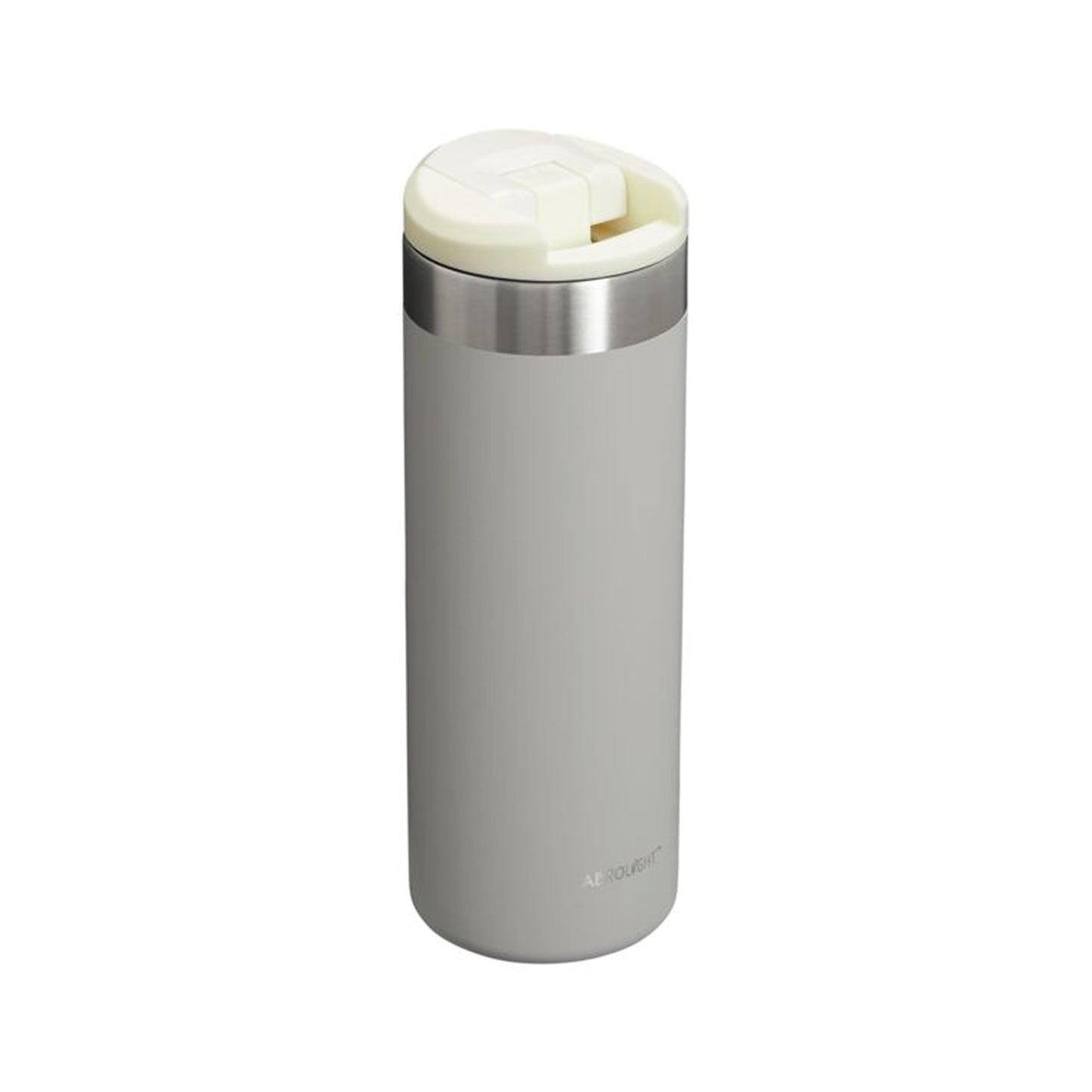 Stanley 1913 Aerolight Transit Thermo Mug 0.47L - Keeps Hot for 6 Hours - Dishwasher Safe - Coffee Mug To Go Leak-Proof - Compatible with Common Car Drink Holders - Thermos Flask - Ash - 10-10787-216