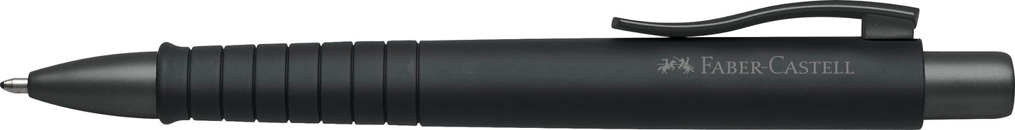 Faber-Castell - Poly Ball Urban Black ballpoint pen, 5 pieces - 205255