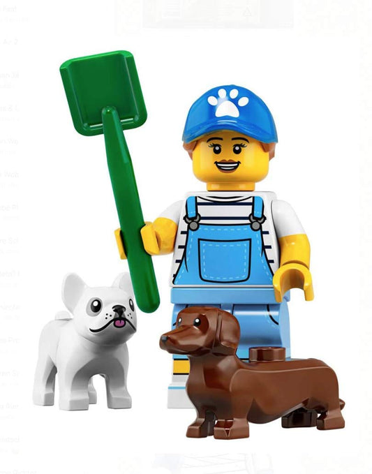 Mini Figure Lego Series 19 71025 #9 Dog Babysitter Chief