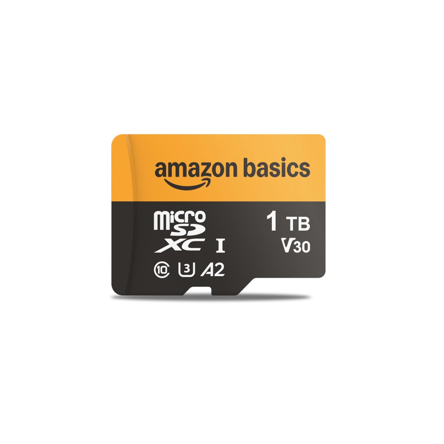 Amazon Basics 1TB microSDXC Card with Adapter, Read Speed up to 200MB/s, Pack of 1 - LSMICRO1TBGU3-H