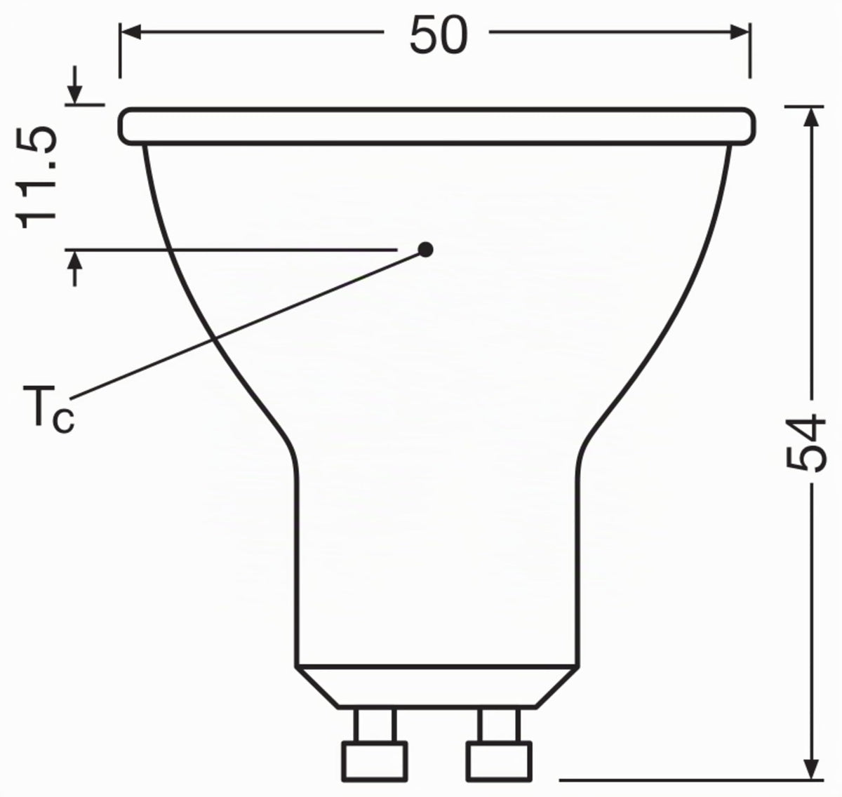 Osram LED Spot Reflector Star PAR16 80, 2700 K warm white, 6.1 W, GU10, 36°, 575 lm, 15,000h, for spotlighting, accent lighting, shops, gastronomy - 4099854457395