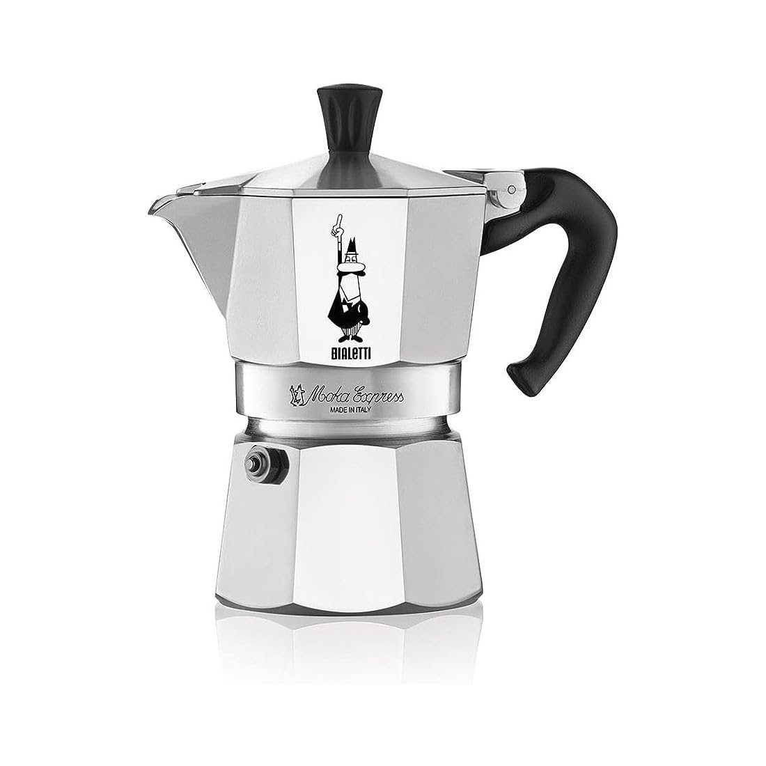 Bialetti Moka coffee machine for 4 cups, aluminum - 1164
