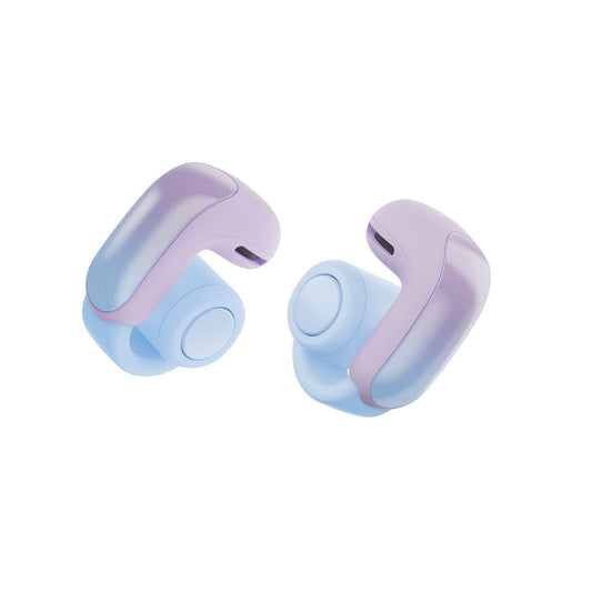Bose Ultra Open Earbuds with Bluetooth and OpenAudio technology, Clip On headphones, wireless Open Ear earbuds, immersive audio, up to 48 hours battery life, Light Lilac - Limited Edition - 881046-0700
