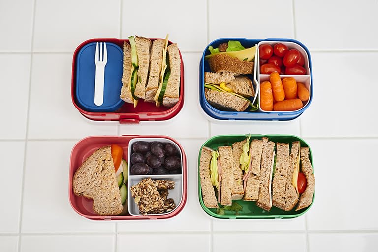 Mepal Campus Avengers break set - drinking bottle and lunch box with bento insert - ideal for school and leisure - dishwasher safe, 1150 ml - 107410165395