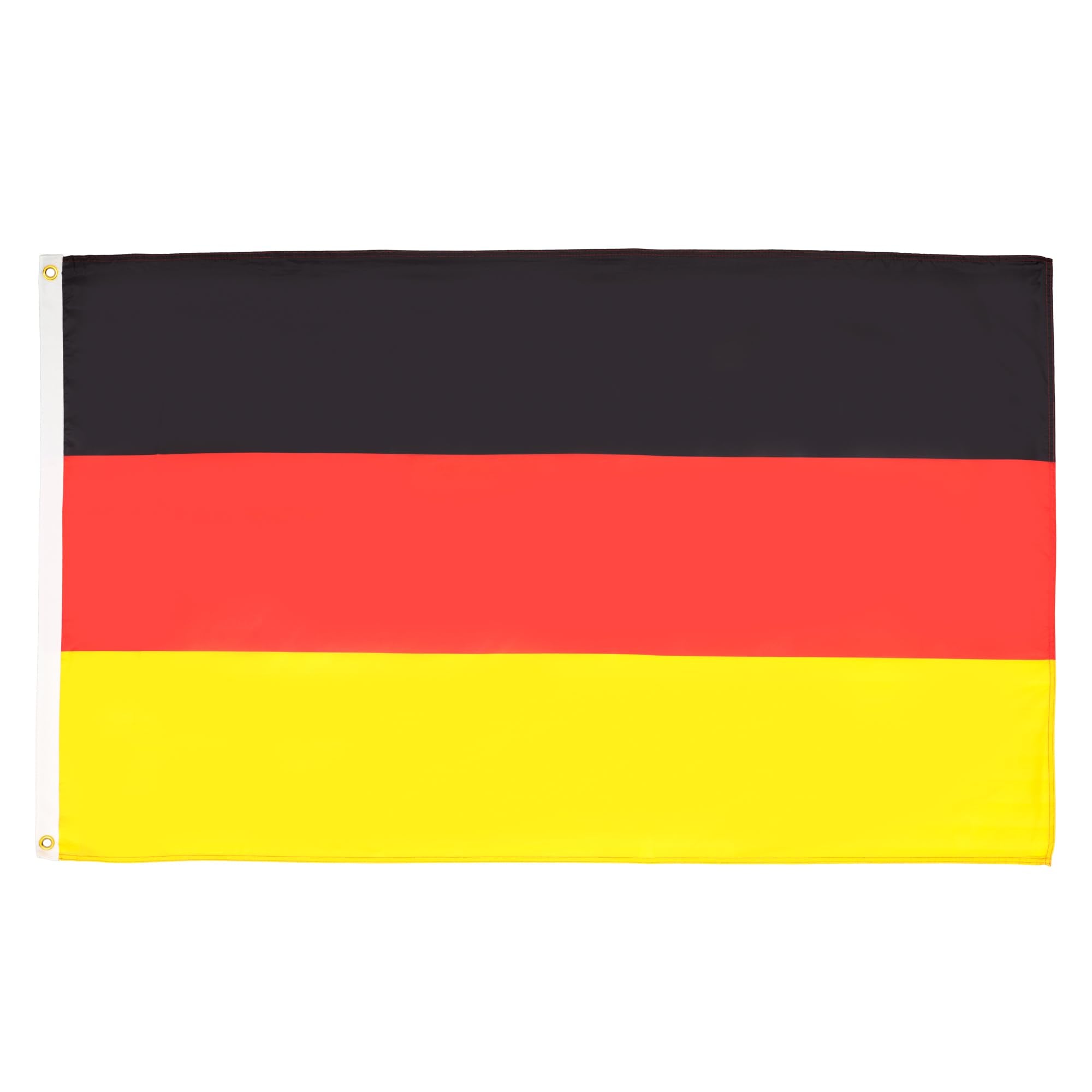 AZ FLAG - Germany Flag - 250x150 cm - Large German Flag 100% Polyester with Brass Eyelets - 300g - K_5