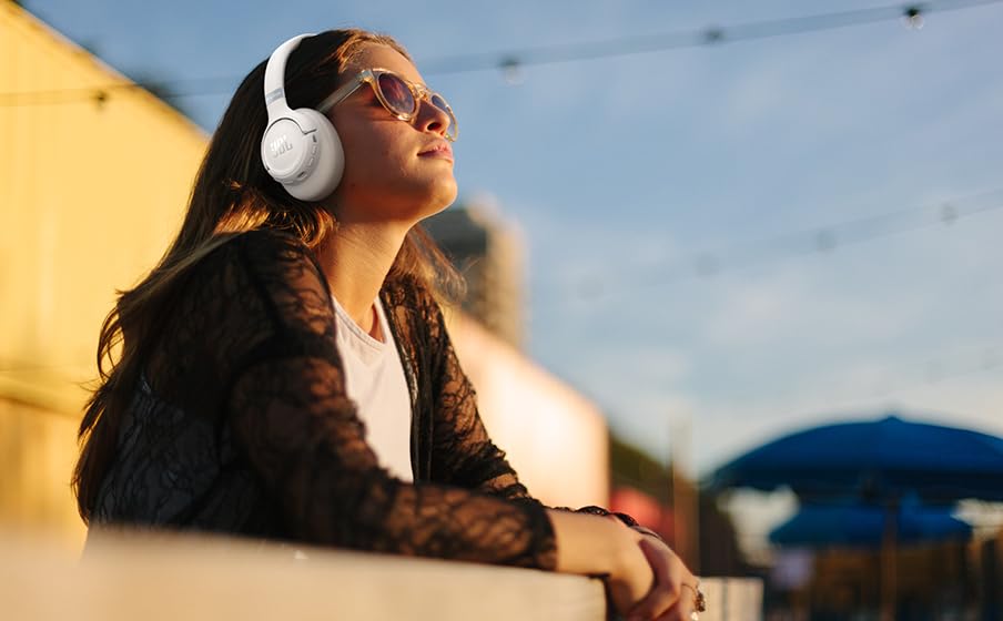JBL Tune 780NC, wireless over-ear headphones with noise canceling, white - JBLT780NCWHT