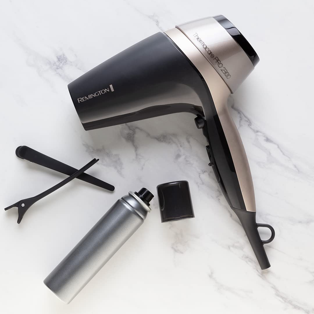 Remington Hair Dryer Thermacare PRO 2300, 2100 Watt, With Diffuser, D5715